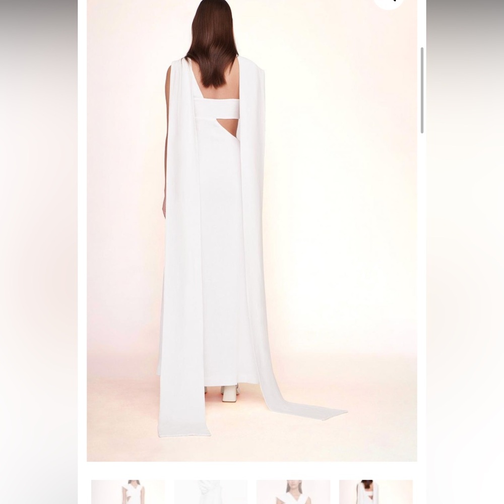 Staud - The Titanium Dress - NWT, White Maxi Dress - Picture 4 of 9